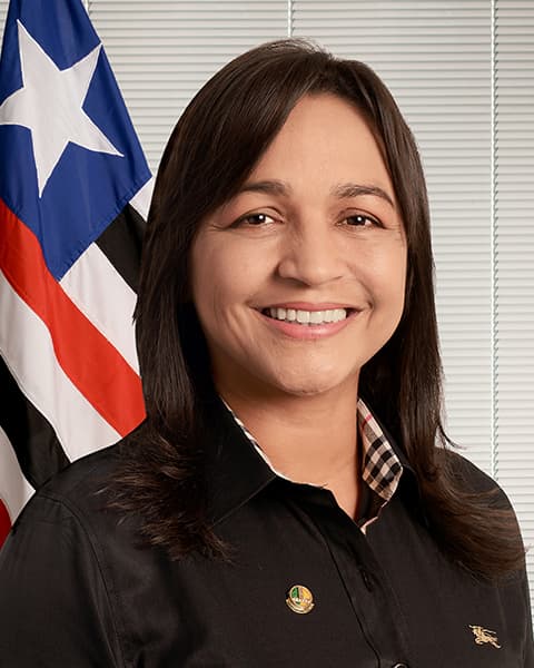 Retrato oficial de Eliziane Gama