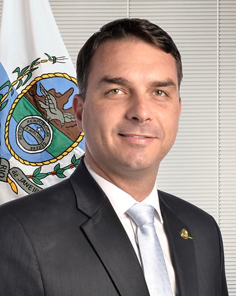 Retrato oficial de Flávio Bolsonaro