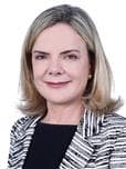 Retrato oficial de Gleisi Hoffmann