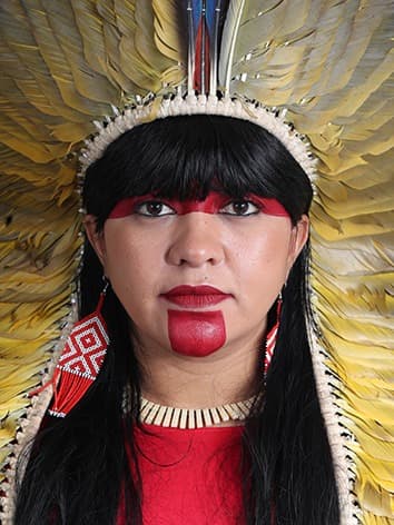 Retrato oficial de Célia Xakriabá