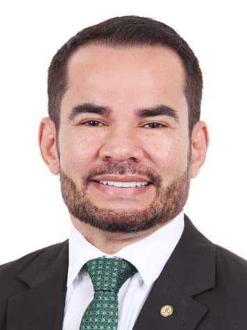 Retrato oficial de Defensor Stélio Dener
